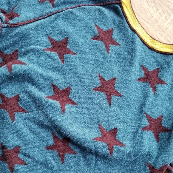 2013 guc Mini Boden blue & purple star sweater - Picture 2 of 10
